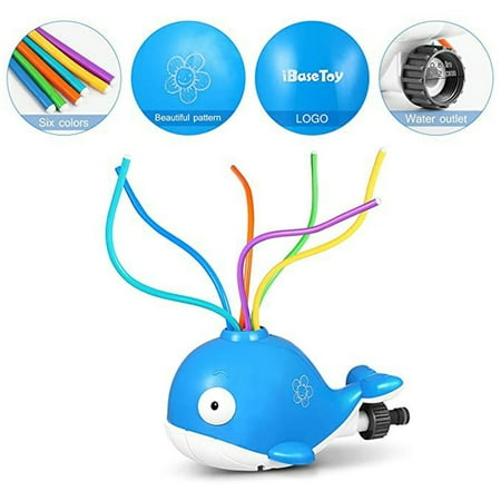 Outdoor Water Sprinkler Spray for Kids Outdoor Toy Water Sprinkler Whale Water Toy Kairaley Water Spray Sprinkler Water Spray Sprinkler Toy with 6 Colorful Wiggle Tubes Outdoor Water Sprinkler Spray for Kids Outdoor Toy Water Sprinkler Whale Water Toy Kairaley Water Spray Sprinkler Water Spray Sprinkler Toy with 6 Colorful Wiggle Tubes